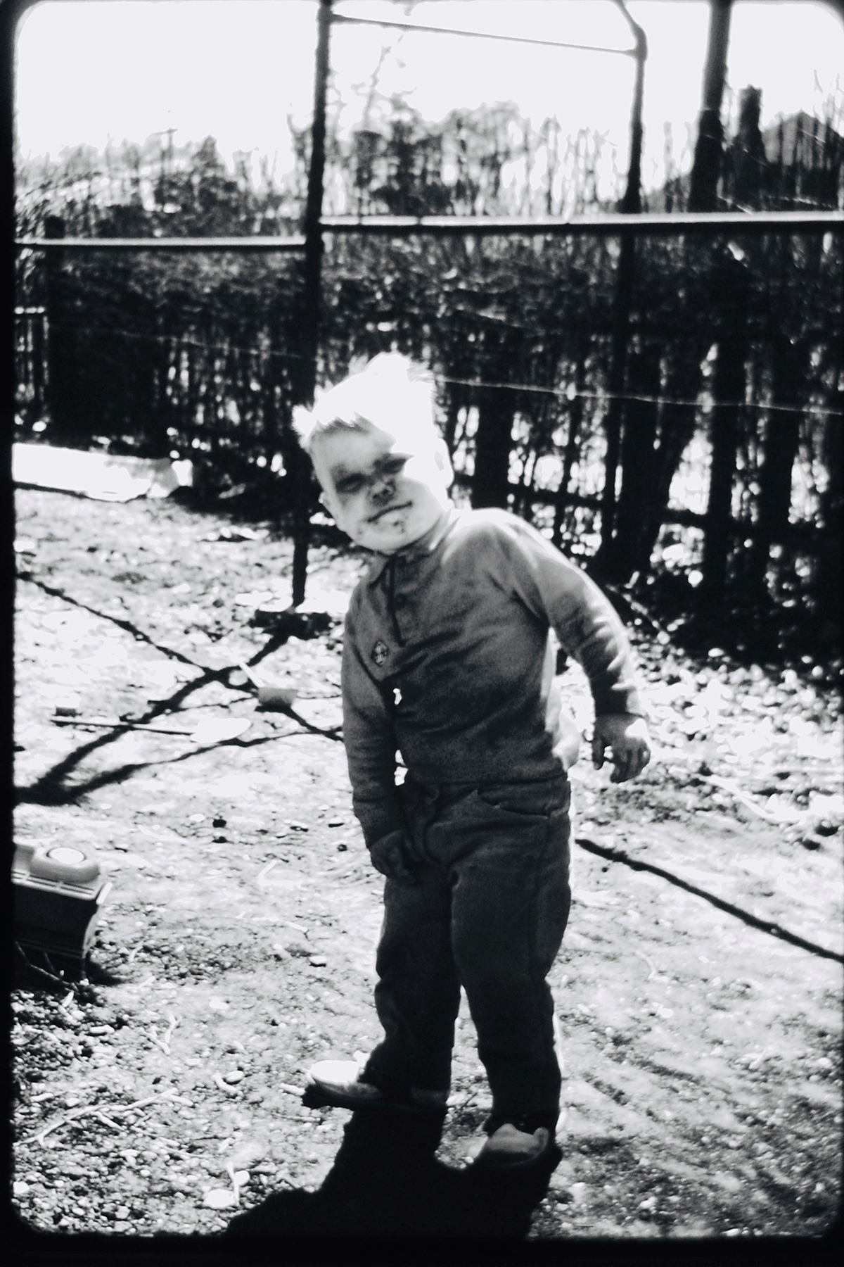 Eating dirt was an early hobby